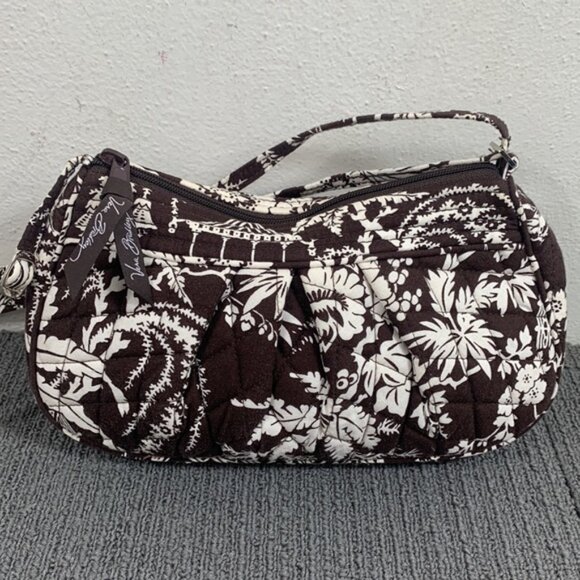 Vera Bradley Imperial Toile Crossbody Bag Womens Small Retired Quilted Pleated - Picture 5 of 16